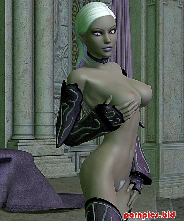 вампирша 3D с суперской грудью